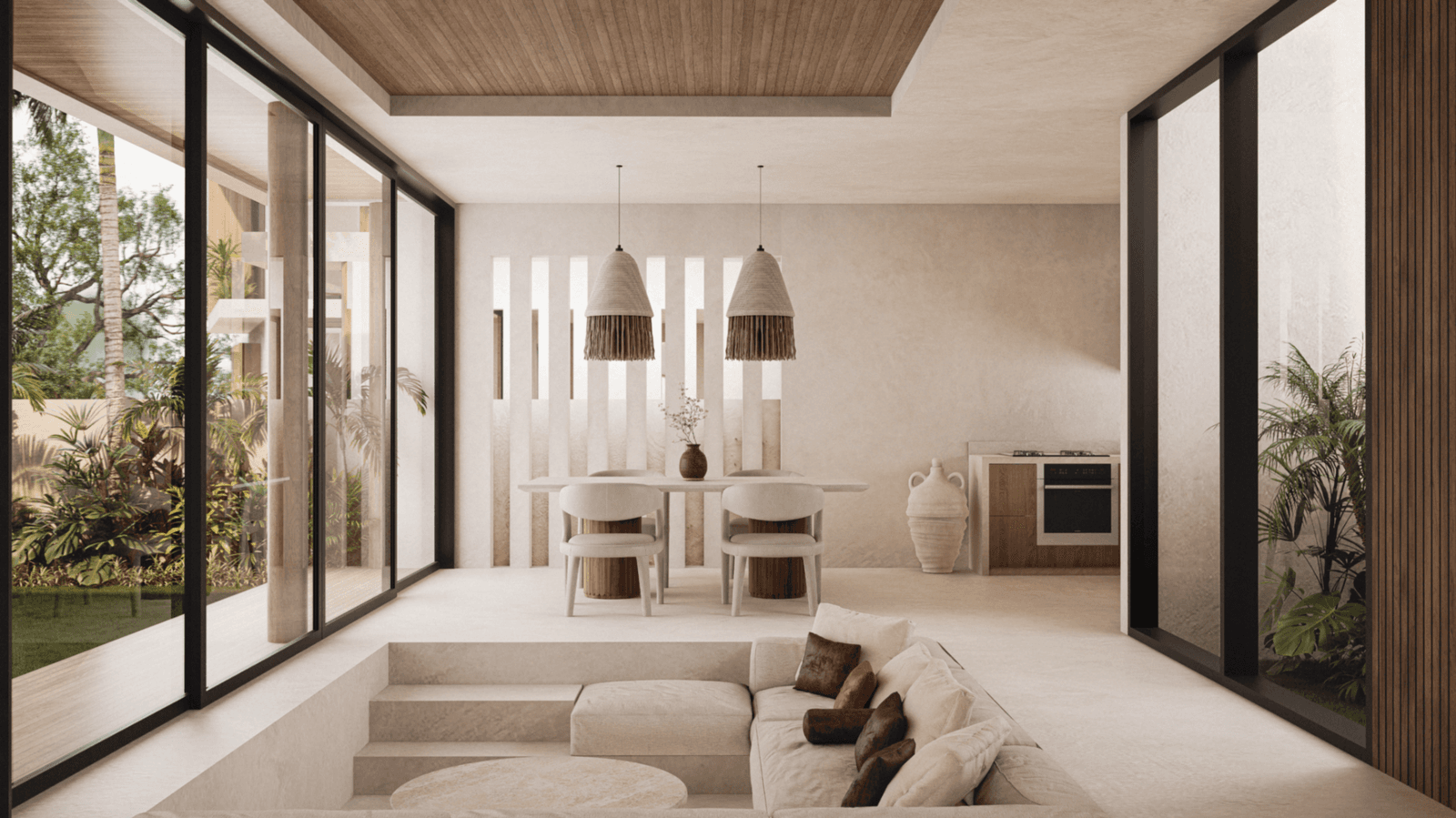 Modern Mediterranean 2-Bedroom Villa in the Heart of Bingin 9